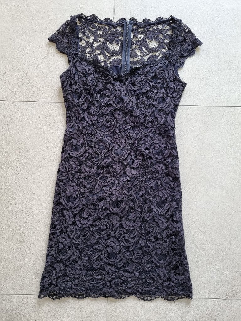 Robe bleu foncé - taille 38, Taille 38/40 (M), Enlèvement ou Envoi, Au-dessus du genou, Porté