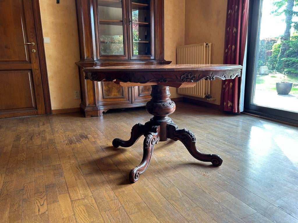 Tafel wortelhout, Ophalen