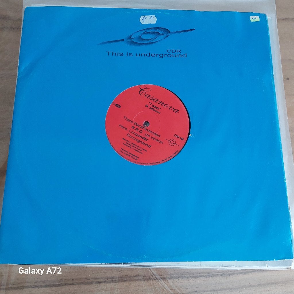 casanova 7 ways 12 inch maxi, Gebruikt, Trance, Ophalen of Verzenden, 12 inch