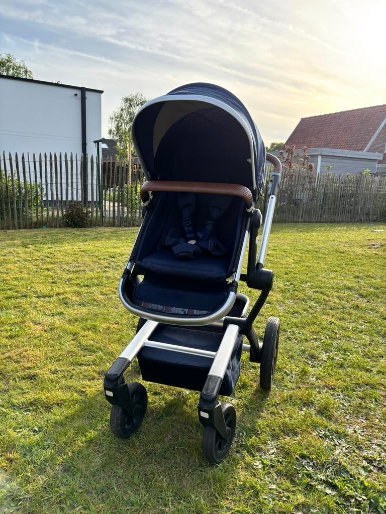 Joolz Day2 parrot blue - complete kinderwagen incl extra's, Kinderen en Baby's, Kinderwagens en Combinaties, Zo goed als nieuw