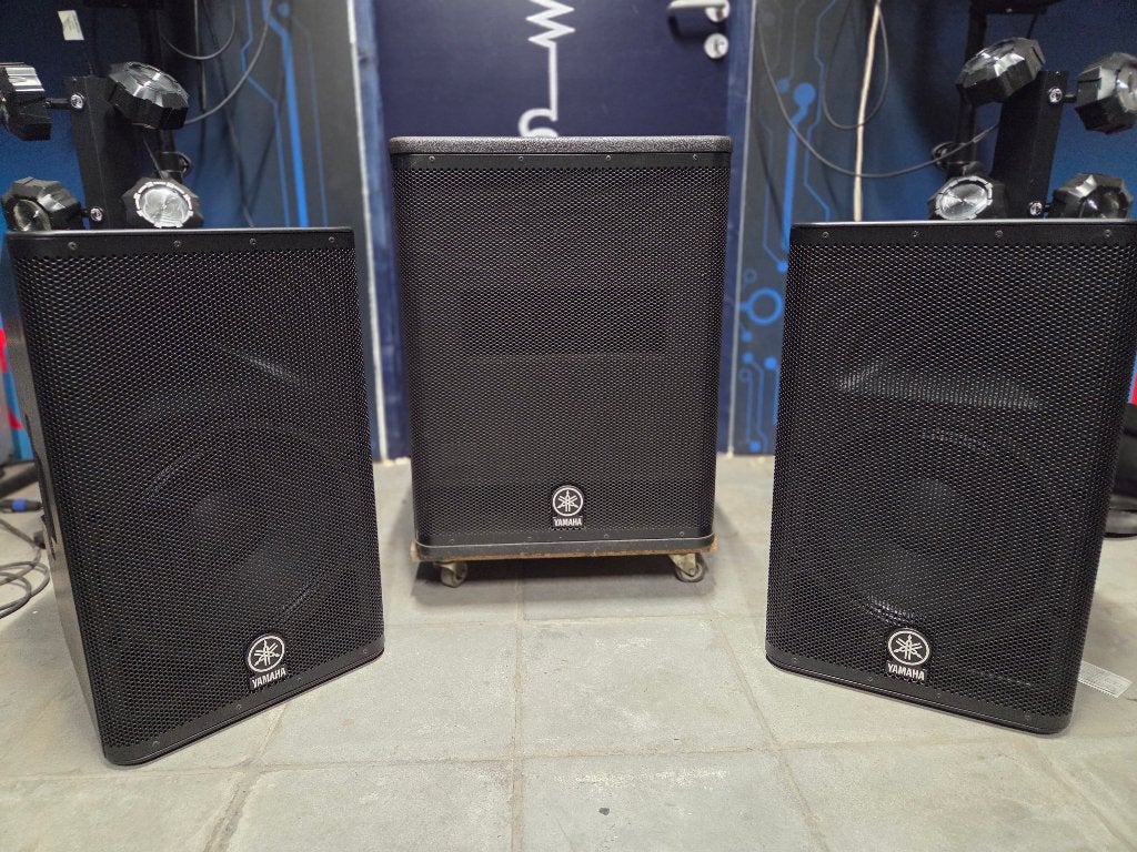 Yamaha Nexo Active Package 2x DXR12 + 1x DXS15, TV, Hi-fi & Vidéo, Enlèvement, Comme neuf, Kit d'enceintes, Yamaha
