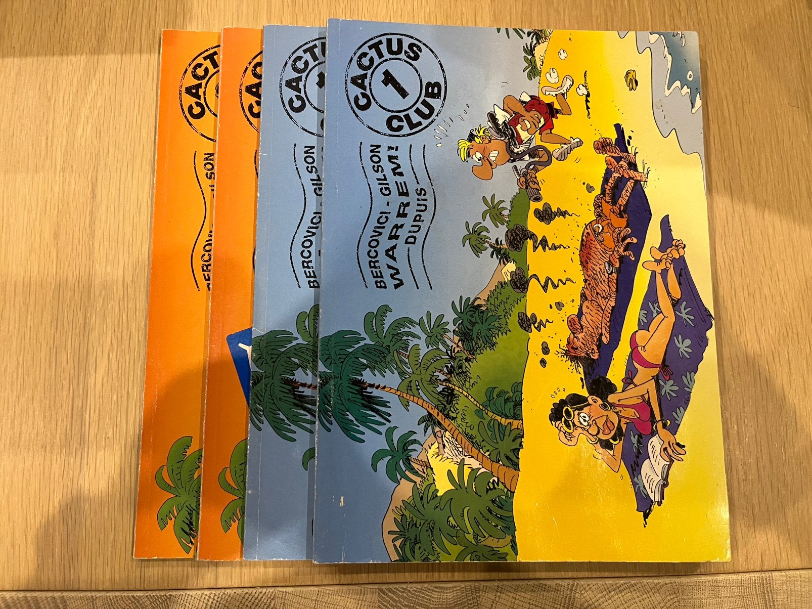 Cactus club - 2x1 en 2x2, Boeken, Meerdere stripboeken, Ophalen of Verzenden, Gelezen