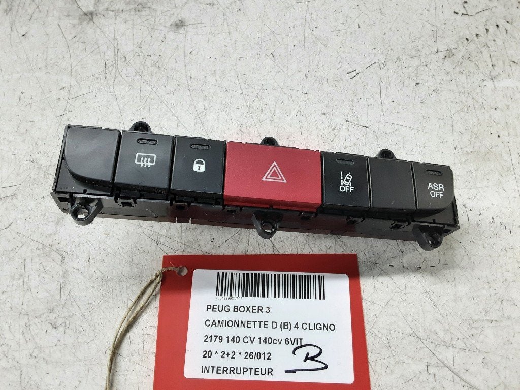 COMMUTATEUR Peugeot Boxer (U9) (7355861670), Kontakt-peugeot@peugeot.com, Utilisé, Peugeot Deutschland GmbH, Bahnhofsplatz
65423  Rüsselsheim, DE