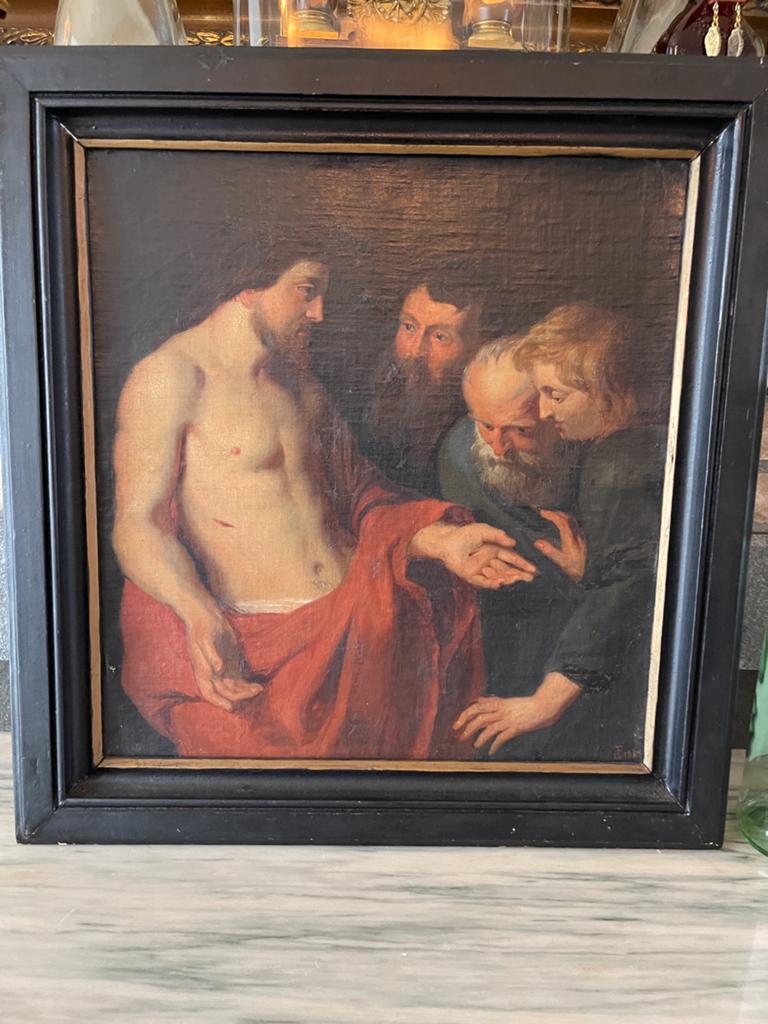 Roeselare: schilderij van Ferdinand Callebert uit 1855, Enlèvement