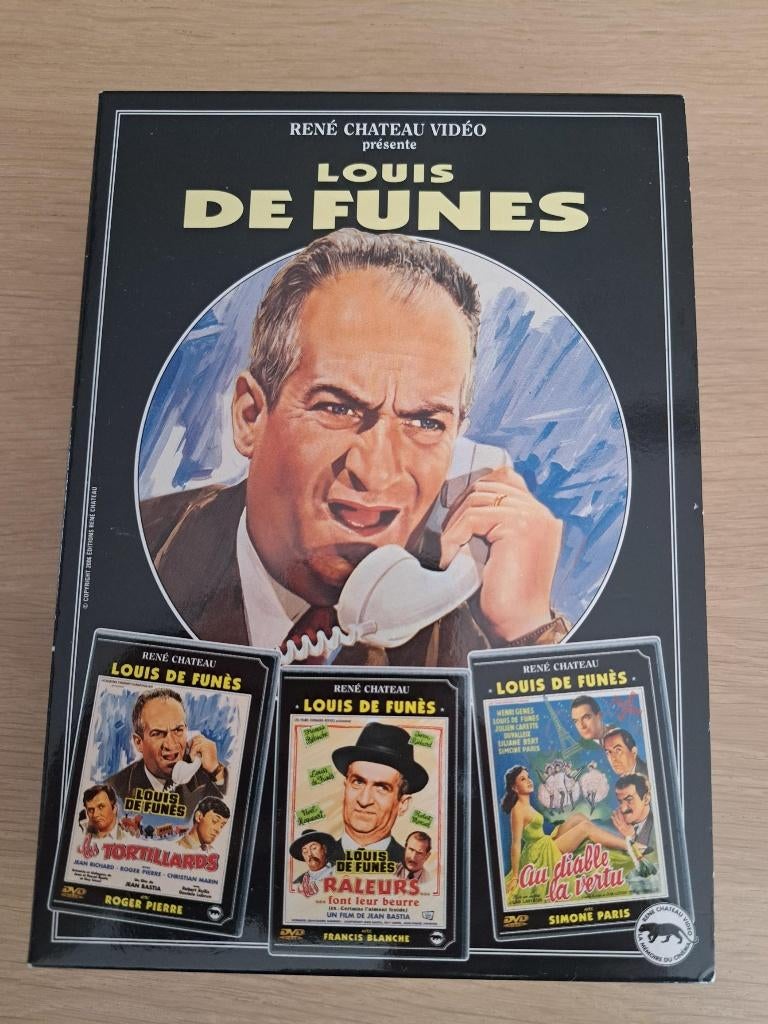 Nieuwe 3-DVD-boxset van de Franse komiek Louis de Funès., Cd's en Dvd's, Alle leeftijden, Boxset, Ophalen of Verzenden, Komedie