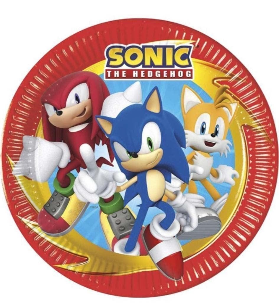SONIC the Hedgehog Feestartikelen / Versiering Kinderfeestje, Ophalen of Verzenden, Nieuw, Feestartikel