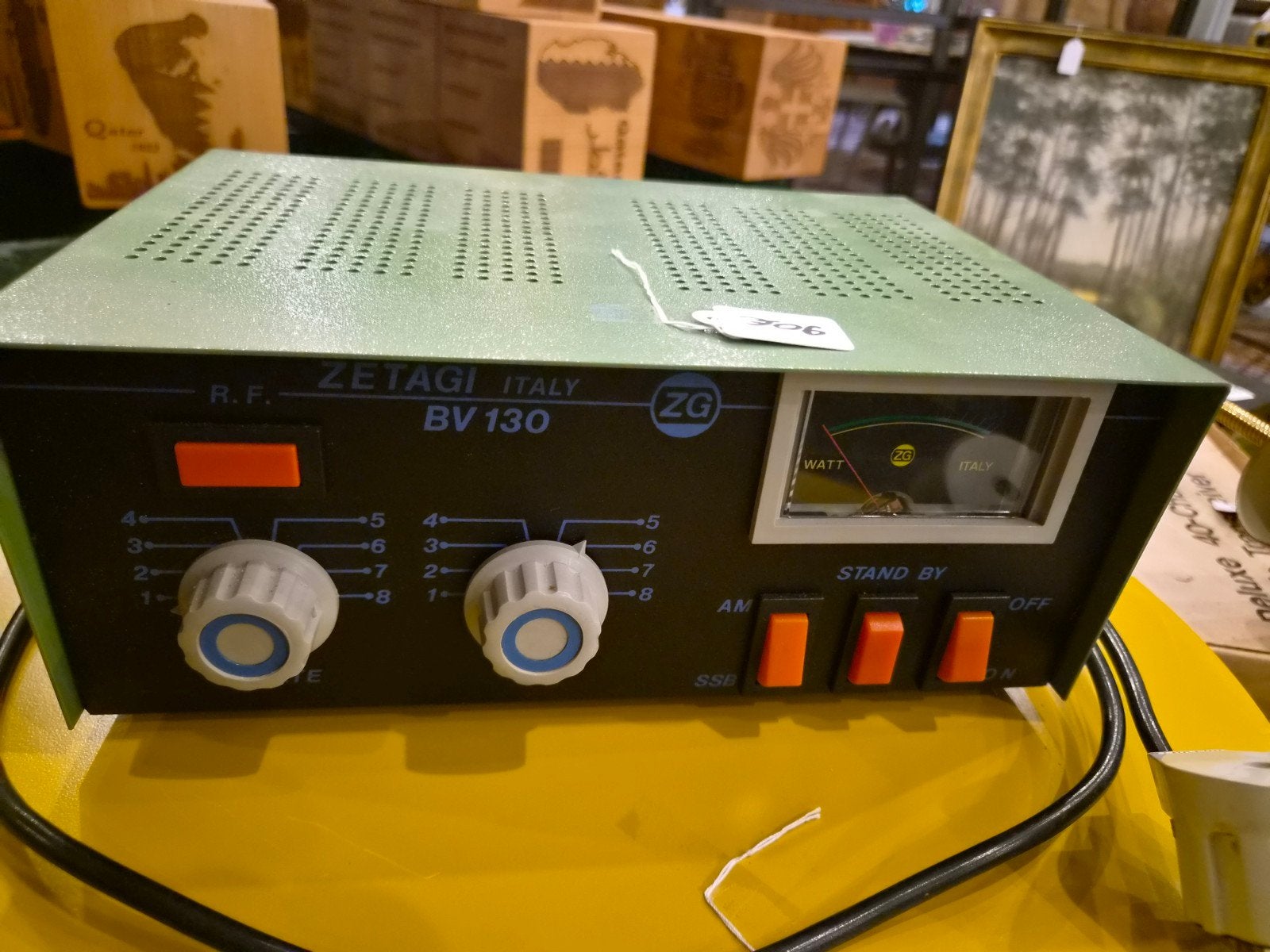 Zetagi BV130 Lineaire Versterker – Vintage CB Radio Amplifie, Télécoms, Émetteurs & Récepteurs, Enlèvement, ., ., .