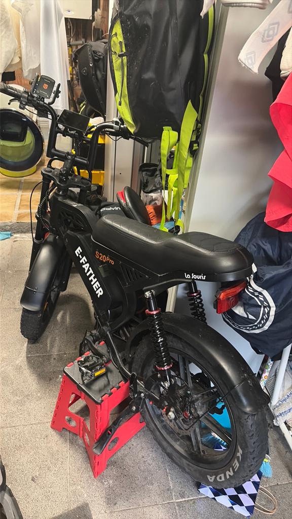 Fatbike s20 pro e father van lasouris, Fietsen en Brommers, 250 cc, Gebruikt, 7 versnellingen, Ophalen