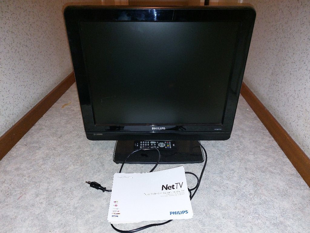 Philips tv flat screen LCD 20 inch 51 cm 4:3, Philips, 40 à 60 cm, Enlèvement, Utilisé