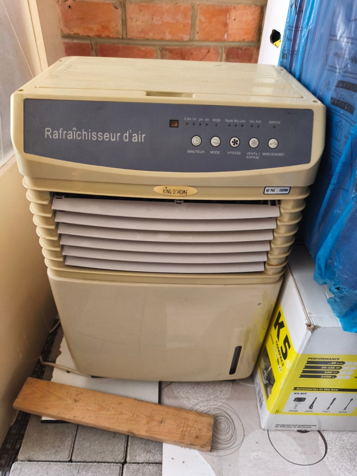 Rafraîchisseur d'air, Electroménager, Climatiseurs, Ventilation, Télécommande, Enlèvement