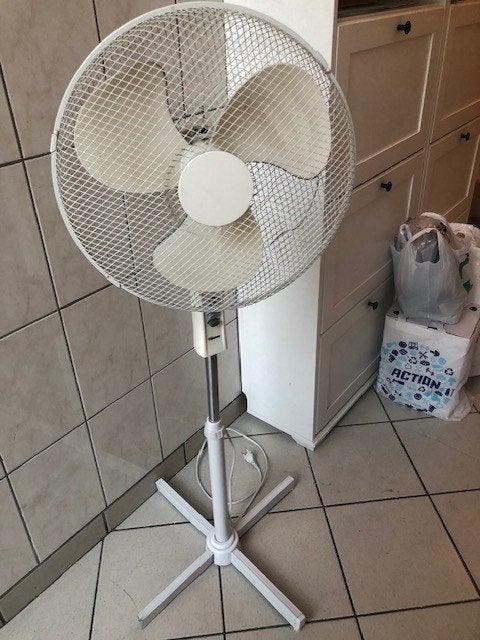 Ventilateur sur pied 3 vitesses, Electroménager, Enlèvement, Comme neuf, Ventilateur de trépied
