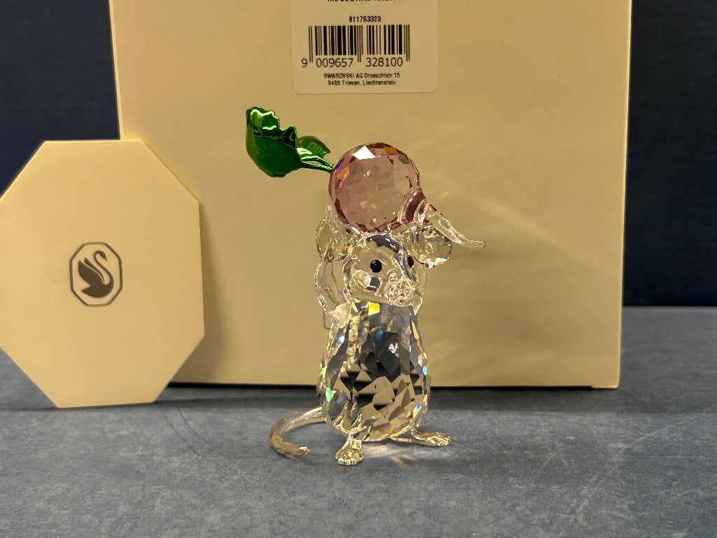 Swarovski Idyllia Muis en Radijs, Ophalen of Verzenden, Nieuw, Figuurtje