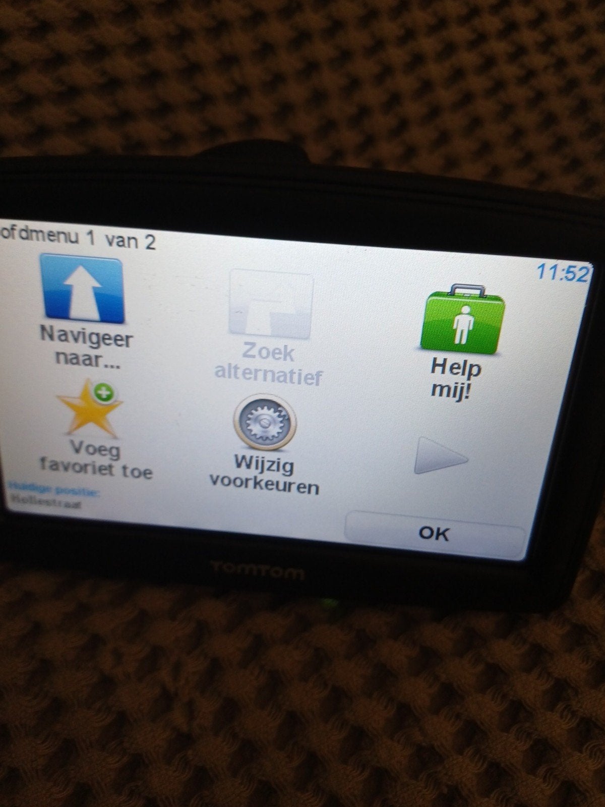 tomtom, Ophalen