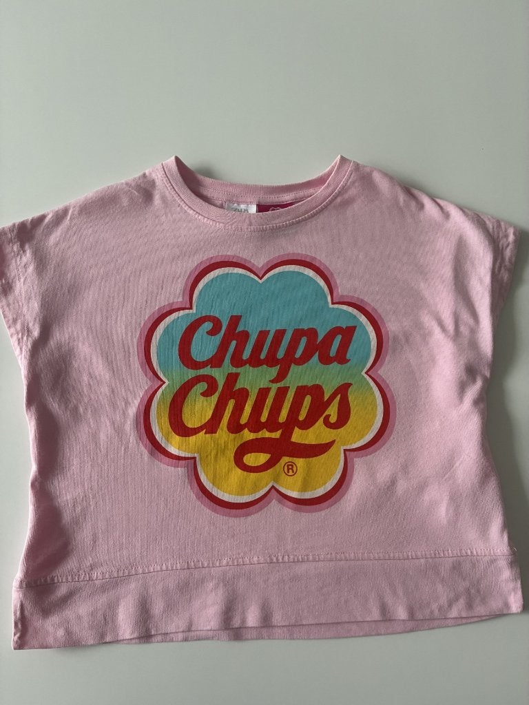 Roze t-shirt Chupa Chups maat 152 van Zara, Chupa Chups, Meisje, Ophalen of Verzenden, Zo goed als nieuw