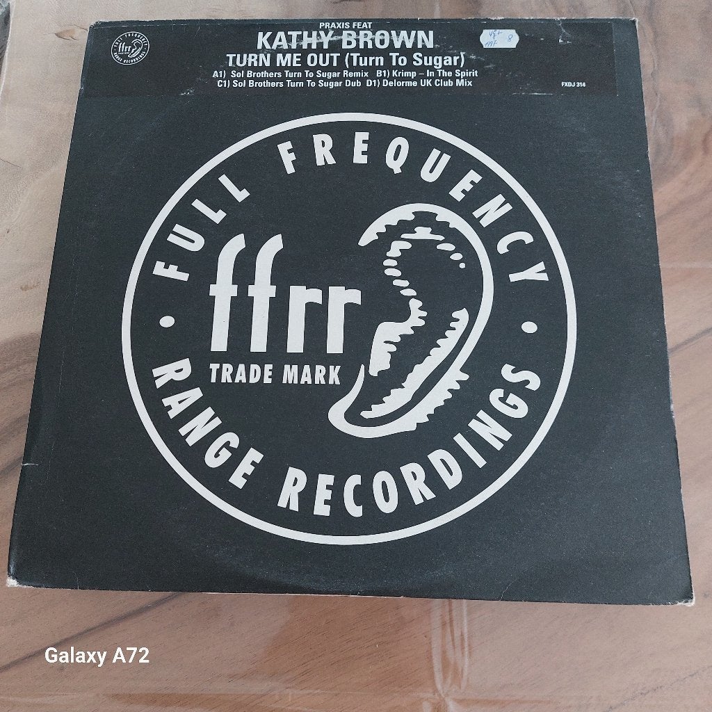 kathy brown turn me out 12 inch maxi, CD & DVD, Vinyles | Dance & House, 12 pouces, House, Enlèvement ou Envoi, Utilisé