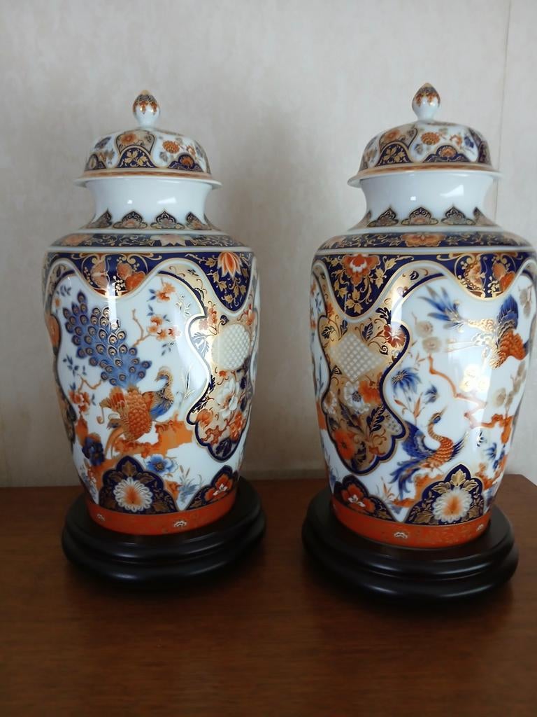 Yokohama vazen met prachtige decoraties, Antiek en Kunst, Ophalen