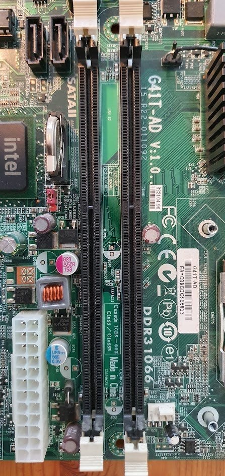 Moederbord Intel G41T-AD, Enlèvement ou Envoi, DDR3, Socket 775, Micro-ATX