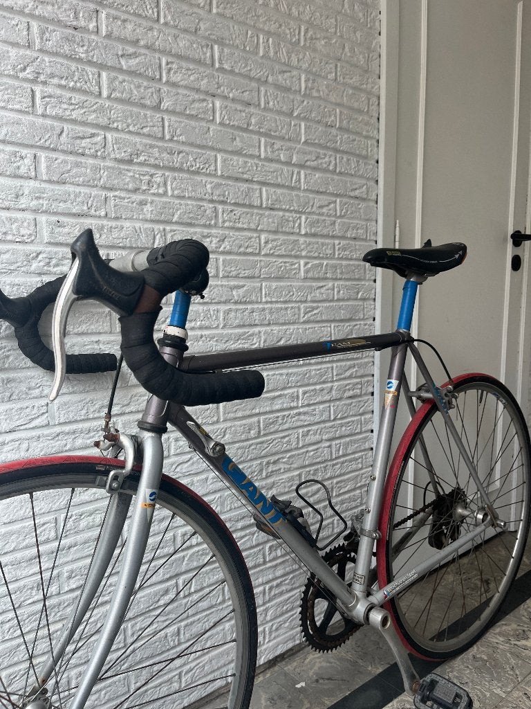 Giant vintage koersfiets, Ophalen, Gebruikt, 10 tot 15 versnellingen, Velgrem