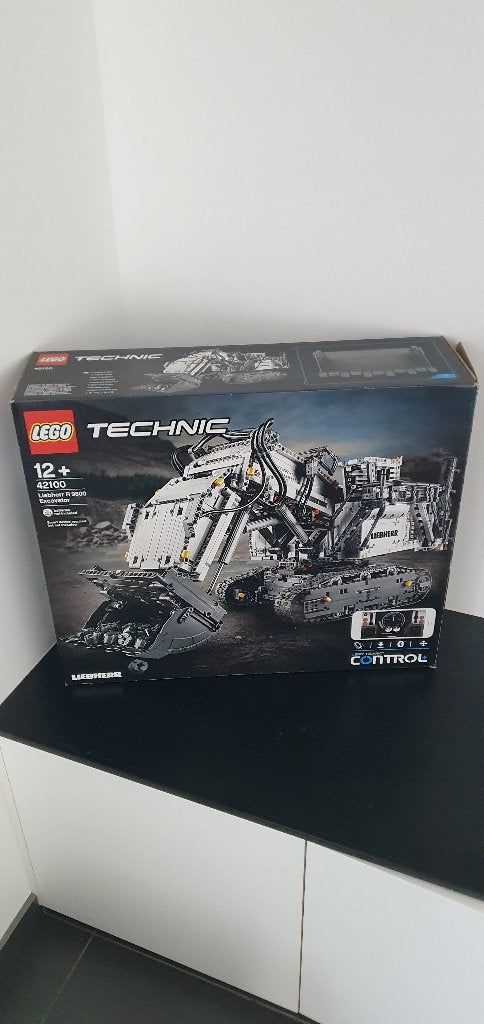 Lego Technic 42100 Liebherr R 9800 Graafmachine, Lego, Inclusief accessoires, Ophalen of Verzenden, Zo goed als nieuw