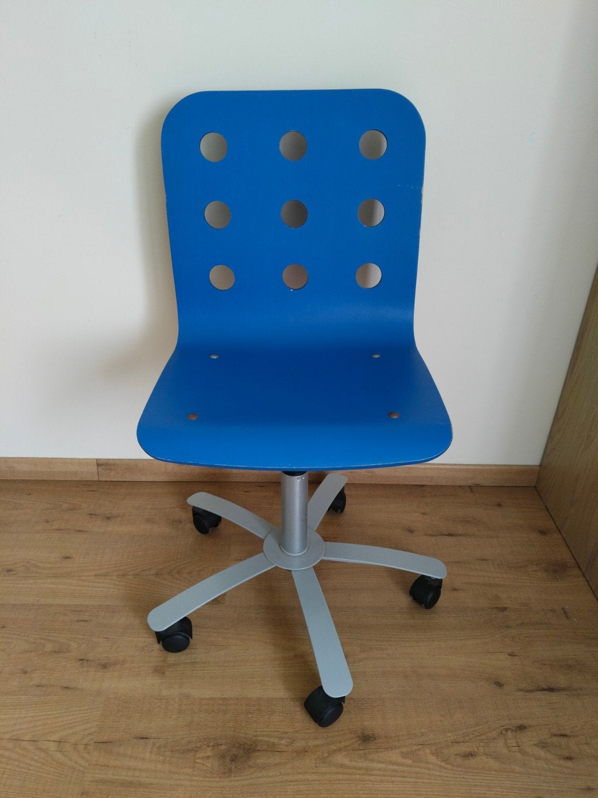 Fauteuil de bureau bleu Ikea, Enlèvement, Utilisé, Bleu, Chaise de bureau