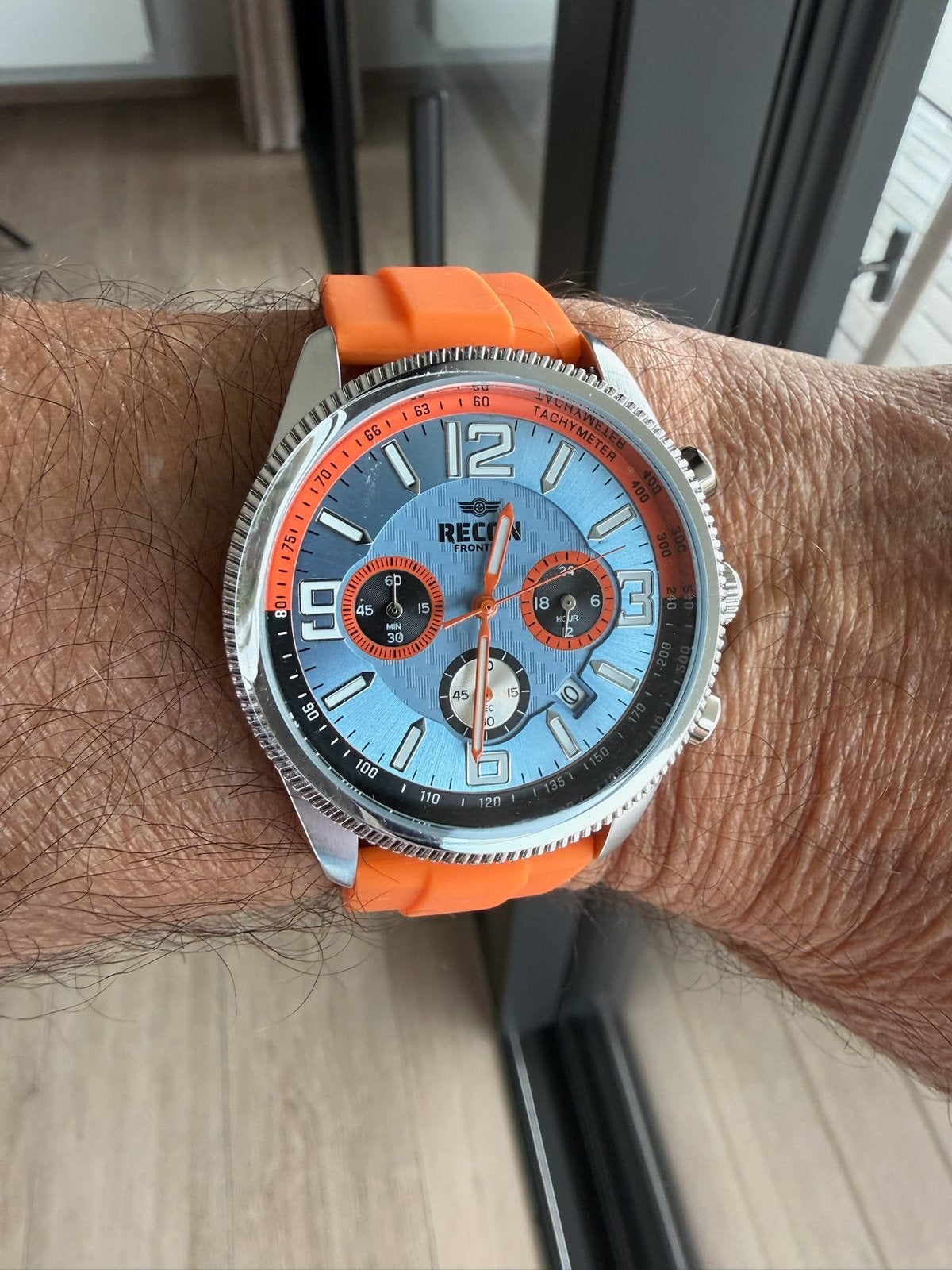 Herenhorloge  recon frontier, Ophalen of Verzenden, Nieuw