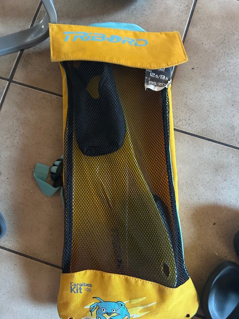 Zwemvliezen, Sports nautiques & Bateaux, Plongée, Enlèvement, Utilisé, Palmes de natation ou de plongée