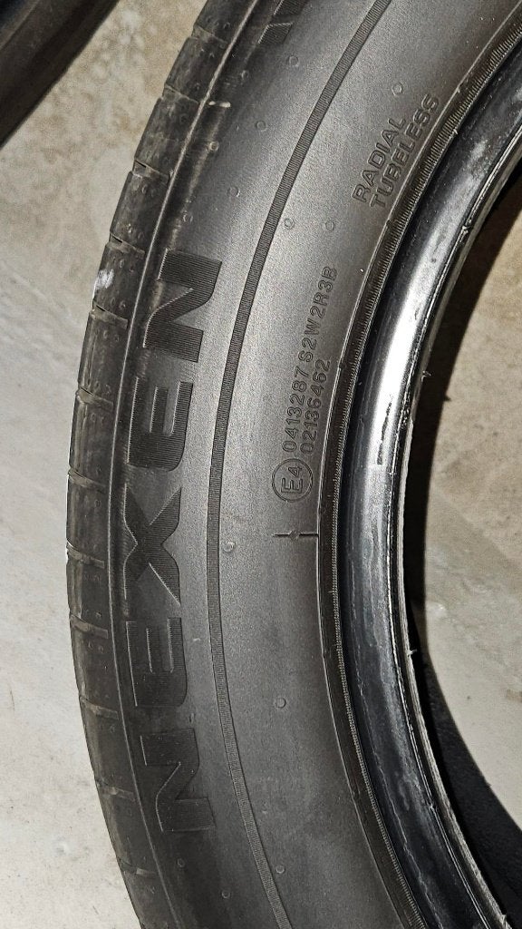 4 zomerbanden 215/55 R18 95V, Ophalen, 18 inch, 215 mm, Nieuw