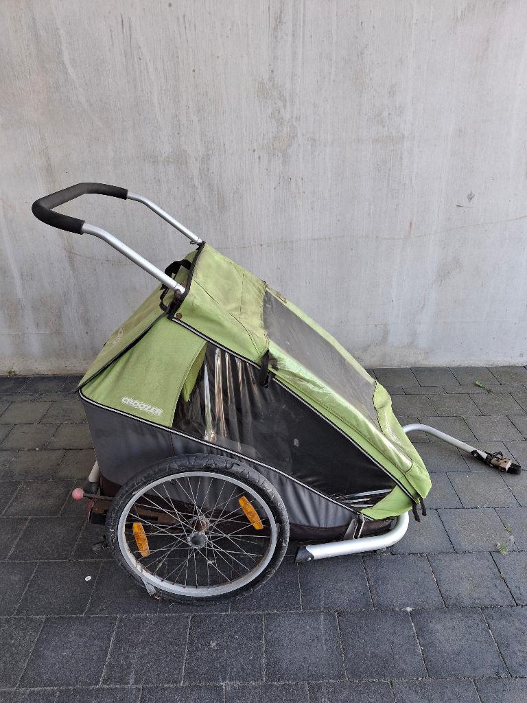 Croozer fietskar, 20 à 40 kg, Enlèvement, Utilisé, Remorque pour enfant
