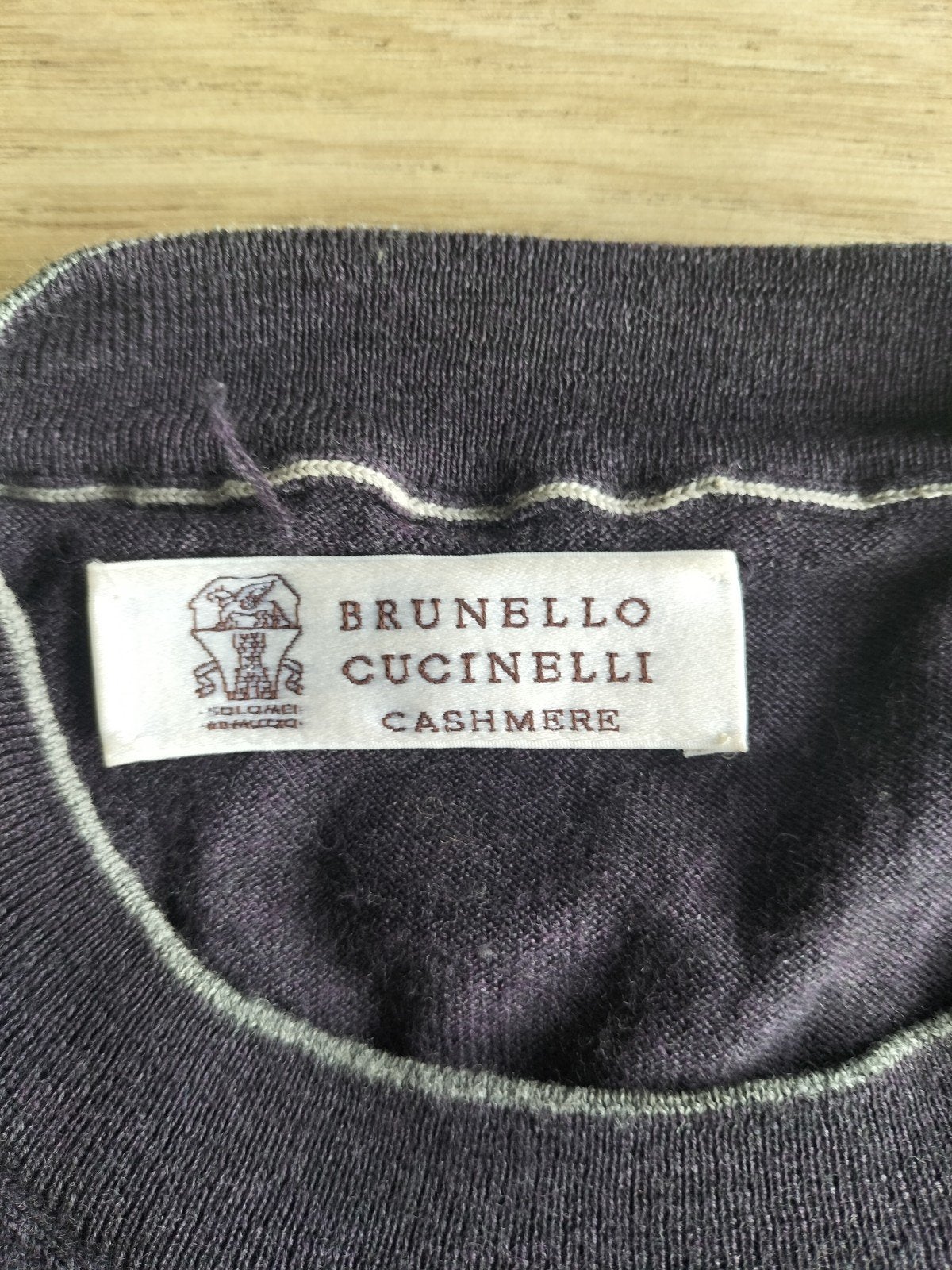 Brunello Cucinelli heren trui maat 52 – wol/cashmere – Italy, Ophalen of Verzenden, Maat 52/54 (L), Grijs