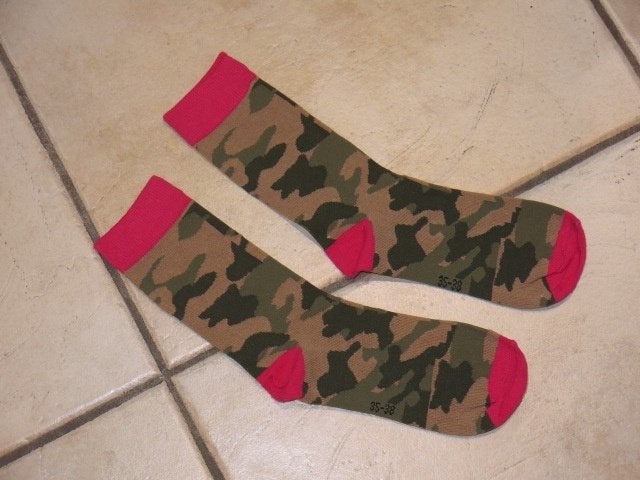 Kousen met legerprint, maat 35-38, NIEUW, Enfants & Bébés, Vêtements enfant | Chaussures & Chaussettes, Enlèvement, Neuf, Chaussettes
