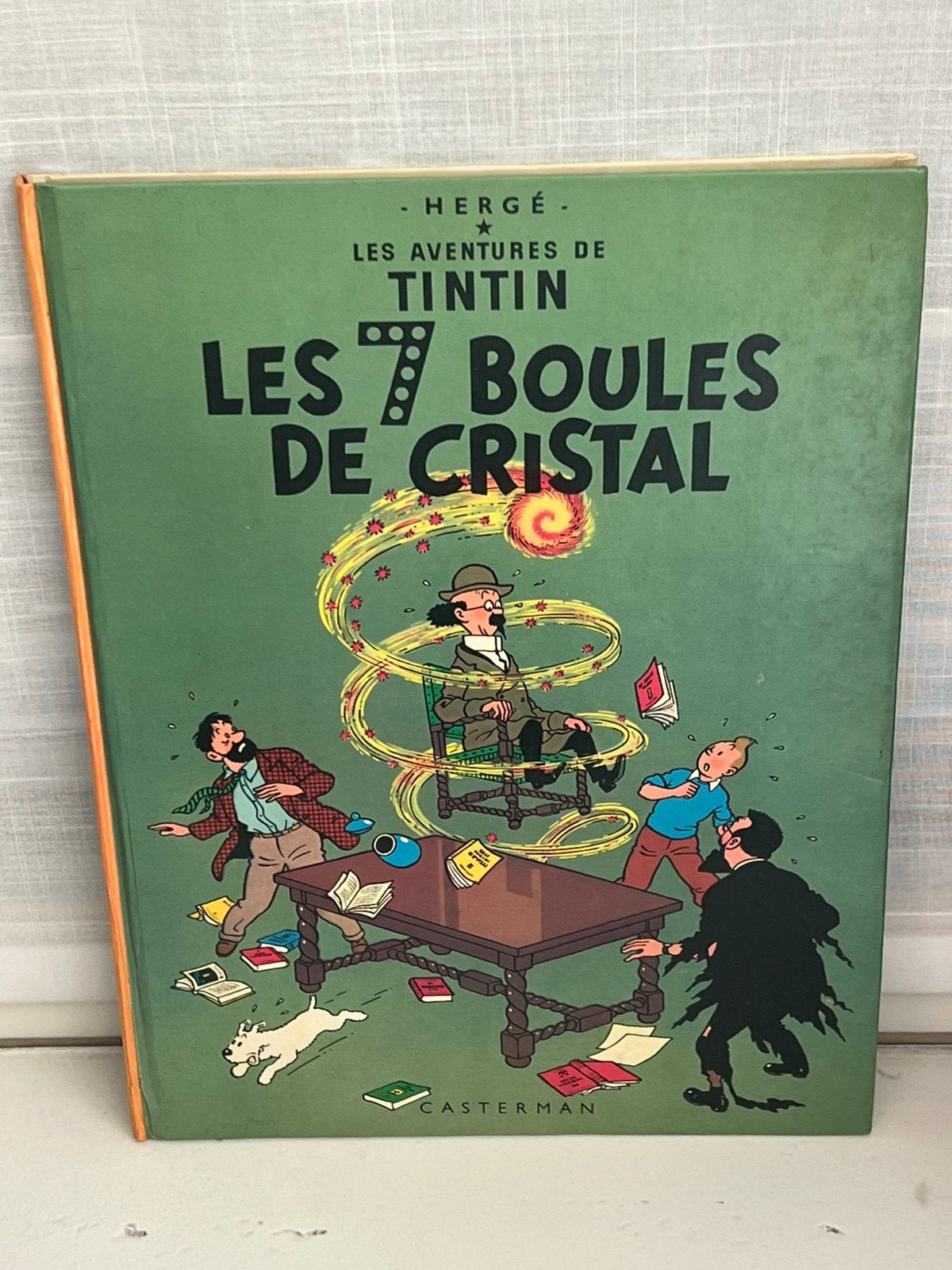 Tin Tin Les 7 boules de cristal.1948, Boeken, Ophalen, Gelezen, Prentenboek
