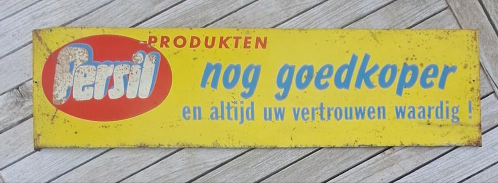 Reklamebord Persil, Ophalen of Verzenden