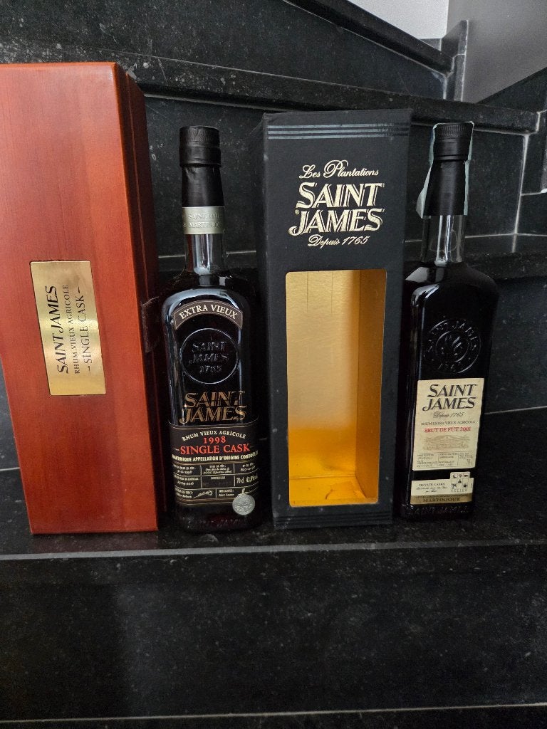 Saint james rhum, rum, Collections, Vins, Enlèvement ou Envoi, Neuf, Pleine