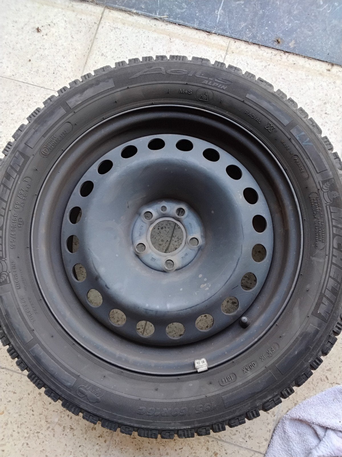 Pneus d'hiver Fiat Doblo, Particulier, Achat, Doblo