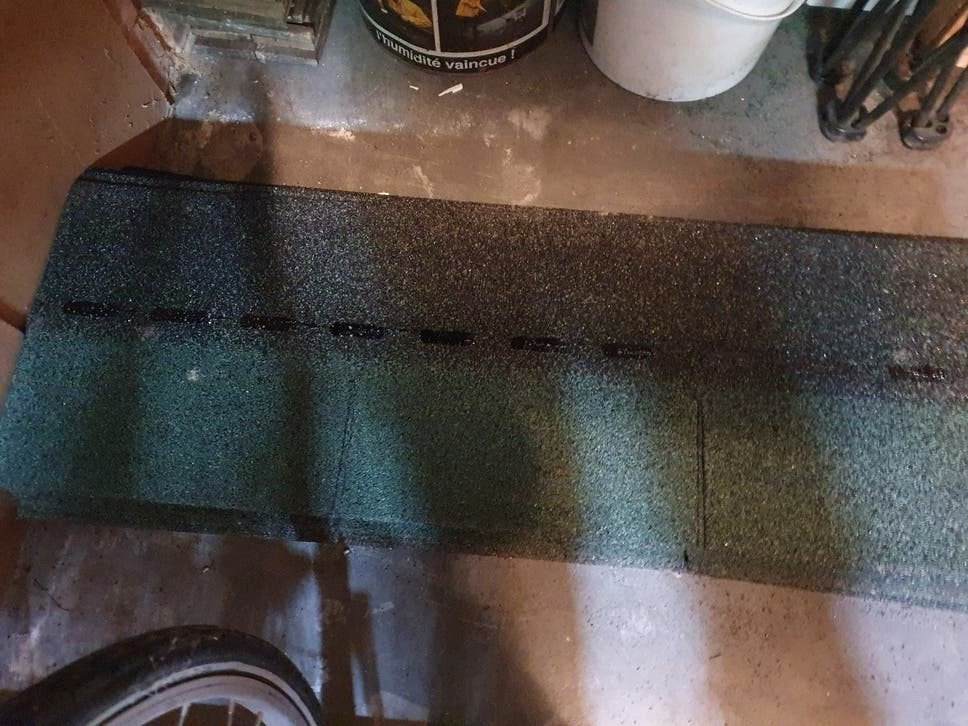 14 m2 dakshingles, Ophalen, Nieuw, 10 tot 15 m²
