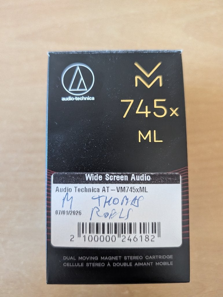 Zo goed als nieuw Audio-Technica AT-VM745xML MM-element, TV, Hi-fi & Vidéo, Tourne-disques, Enlèvement, Comme neuf, Pièce tourne-disques