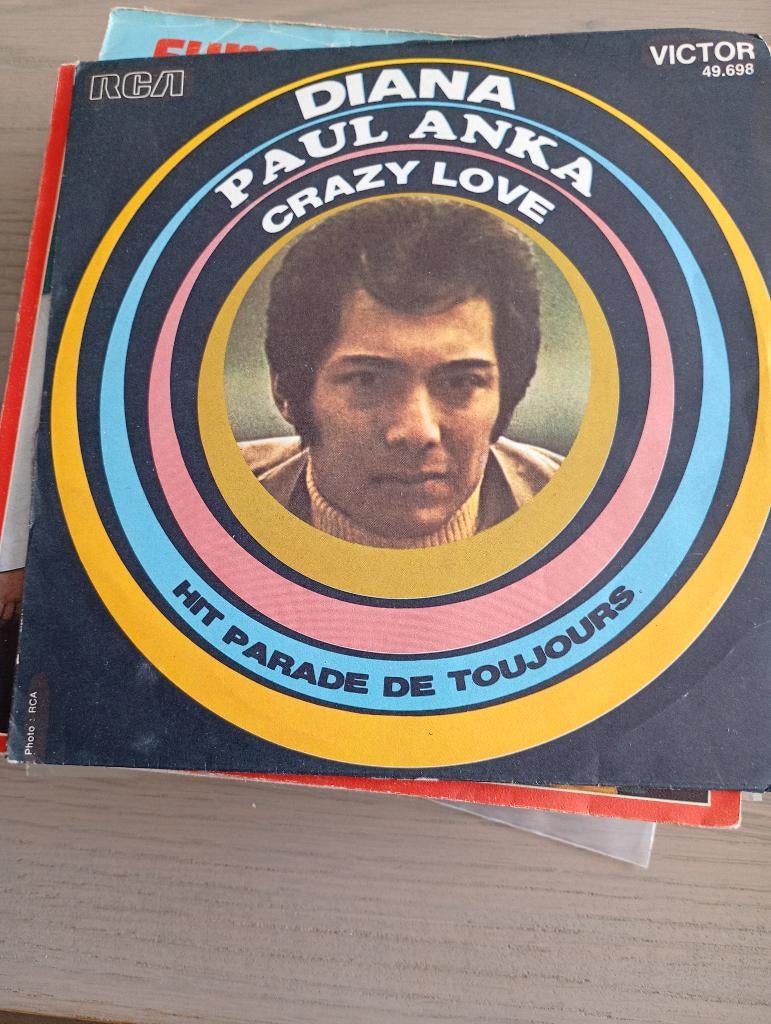Paul Anka - Diana / Crazy love, Gebruikt, 7 inch, Single, Ophalen of Verzenden