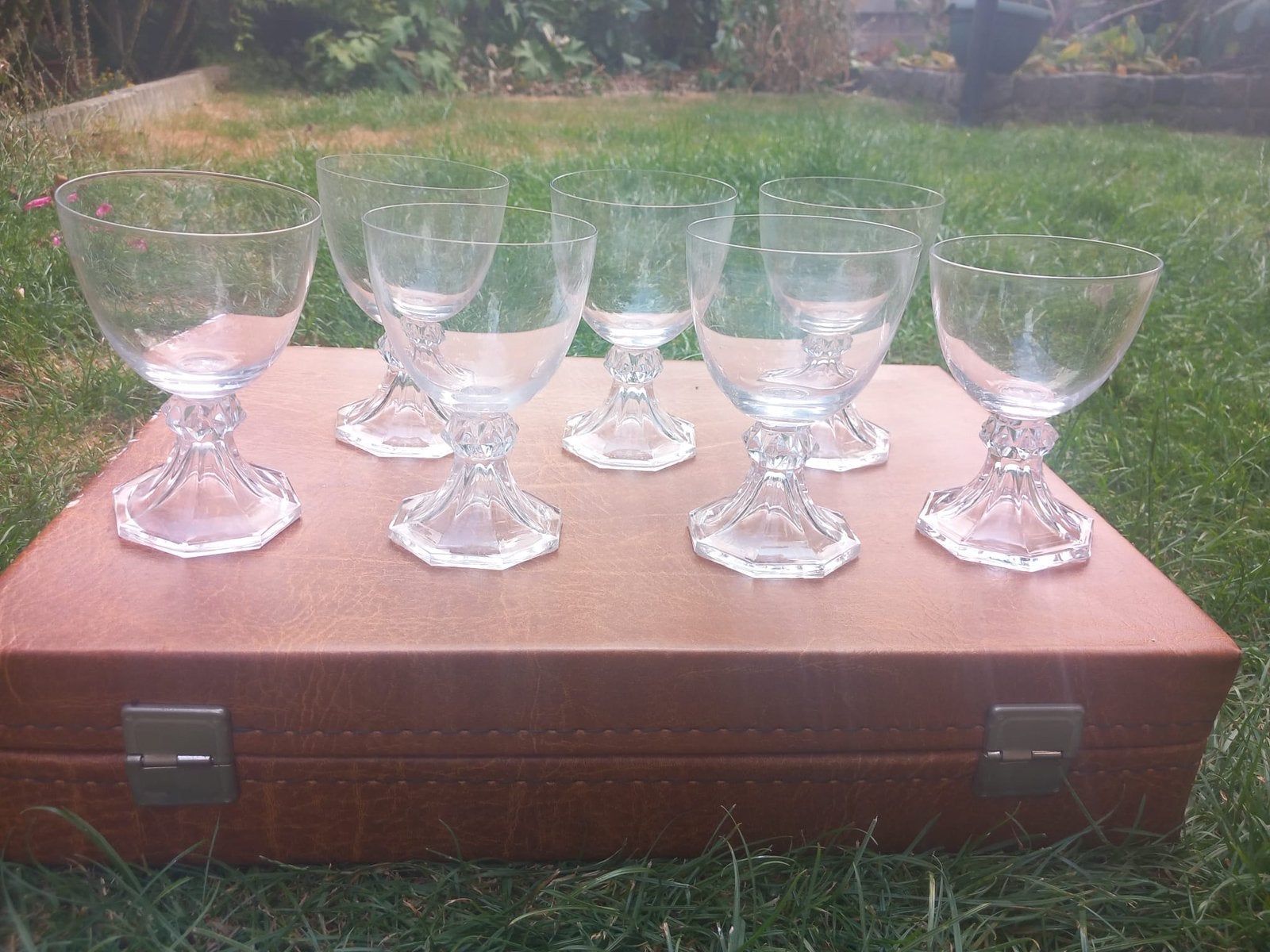 Val Saint Lambert kristallen glazen – set van 7, Enlèvement