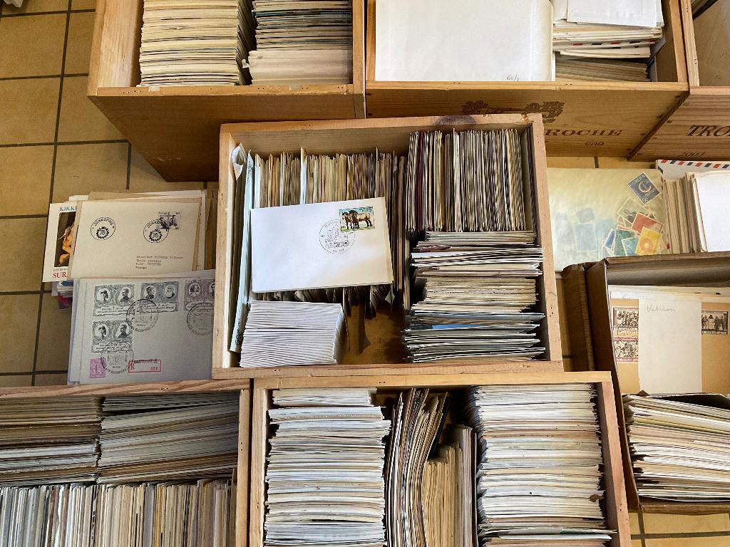 Postzegelverzameling, Verzamelen, Postkaarten | Themakaarten, Ophalen, 1960 tot 1980, Gelopen, Overige thema's