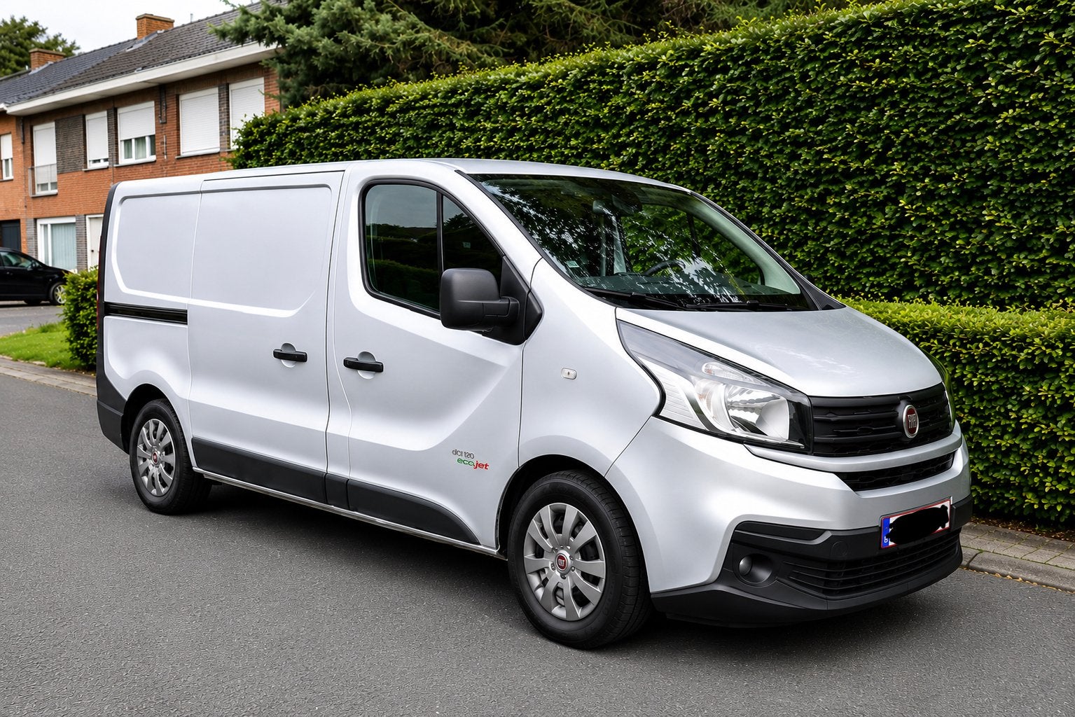 Zilveren Fiat Talento 1.6 MultiJet 120 PK – Lichte Vracht, Auto's, Fiat, Overige kleuren, 5 deurs, Particulier, Parkeersensor