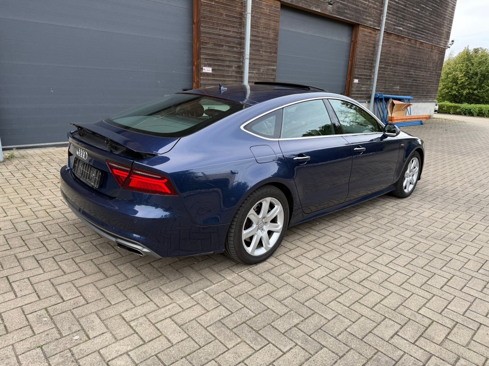 Audi A7 3.0 TDI, Auto's, Blauw, Leder, 5 deurs, 2998 cc