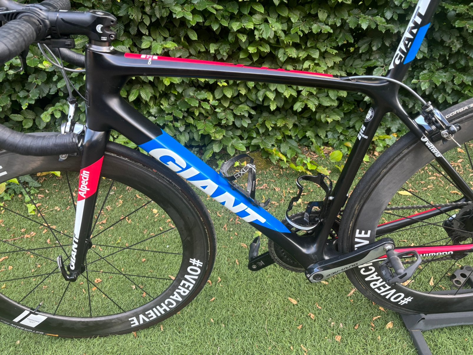 Top Racefiets Giant TCR teambike Di2, Enlèvement, Comme neuf, Carbone, Giant