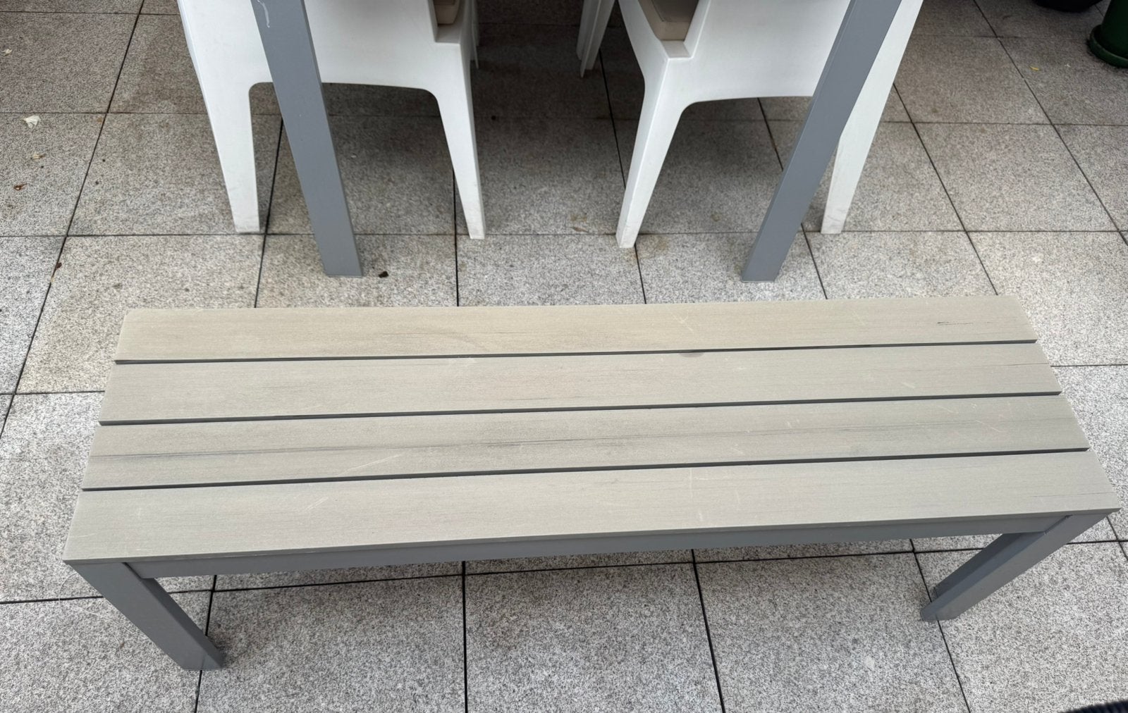 Tuinbank, Tuin en Terras, Ophalen, Gebruikt, Kunststof
