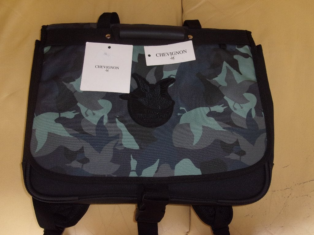 CHEVIGNON NEUF boekentas, 30 tot 40 cm, Zwart, Aktetas of Boekentas, Nieuw