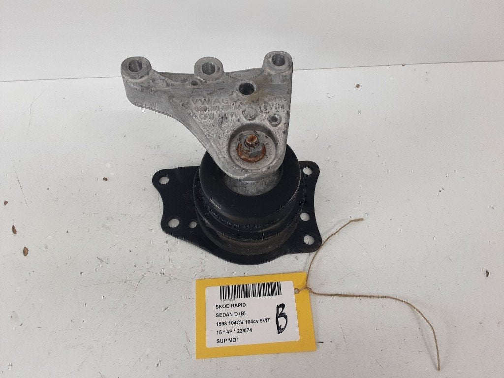 MONTAGE MOTEUR Skoda Rapid (01-2012/03-2022) (6Q0199185AA), Utilisé, Info@skoda-auto.de, Skoda, Max-Planck-Straße  3-5
64331  Weiterstadt, DE