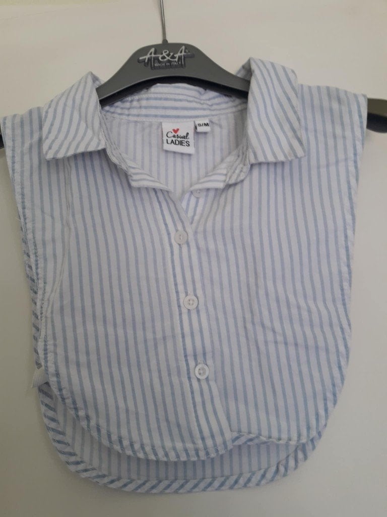 Kraagje , maat : S/M., Kleding | Dames, Blouses en Tunieken, Ophalen of Verzenden, Nieuw, Maat 36 (S), Blauw