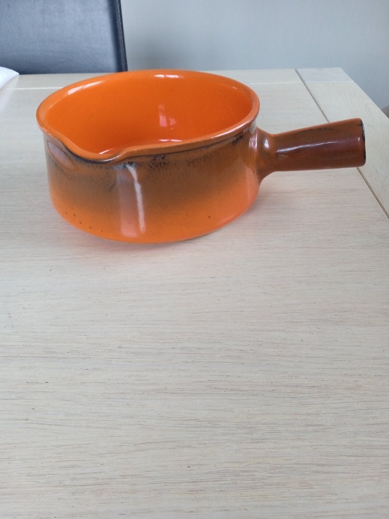 vintage retro keramische West Germany pot, Antiek en Kunst, Ophalen of Verzenden