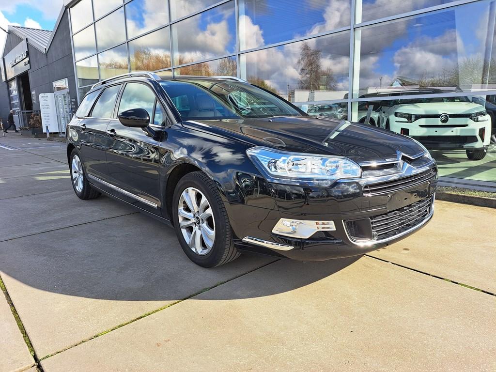 Citroen C5 16 THP 155 BVM6 / MAN6 EXCLUSIVE PLUS, Auto's, Euro 5, Beige, Zwart, Bedrijf