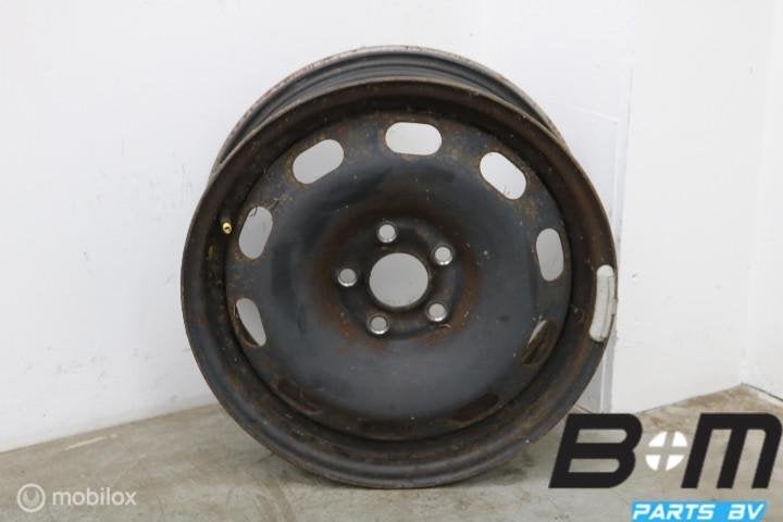 1 losse 15 inch stalen velg VW Golf 4 1J0601027H, Auto-onderdelen, Gebruikt, Velg(en)