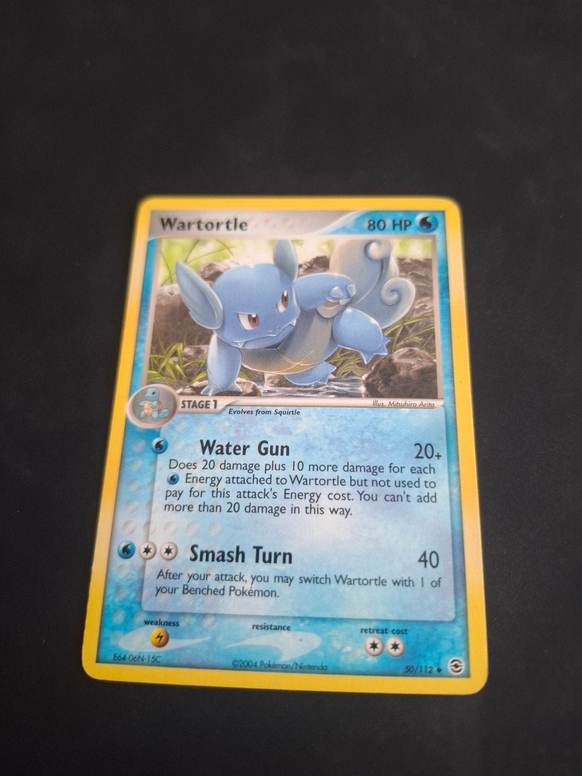 Wartortle Pokémon Map 50/112 (2004) EX Team Rocket revient, Enlèvement ou Envoi